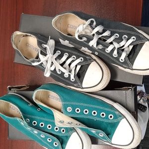 Both size 8 women's converse